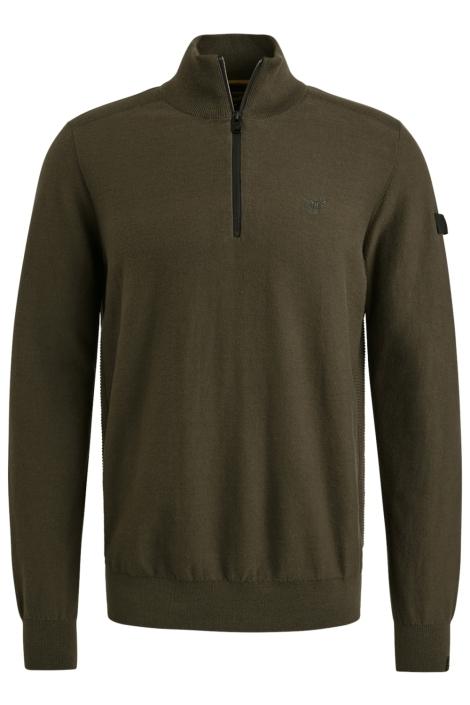 PME legend half zip collar cotton